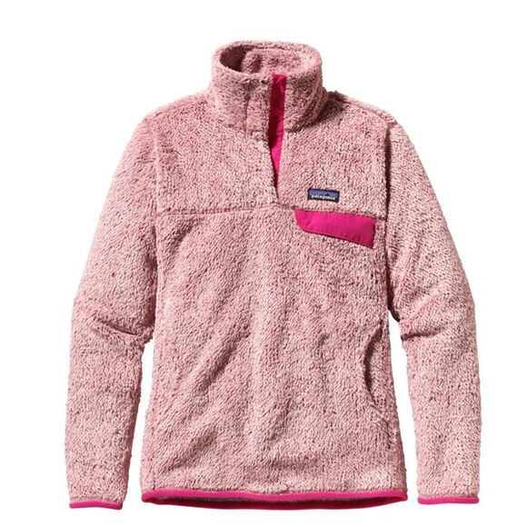 Patagonia Sweaters - Patagonia Women's Re-Tool Snap-T Pullover Pink Size Medium